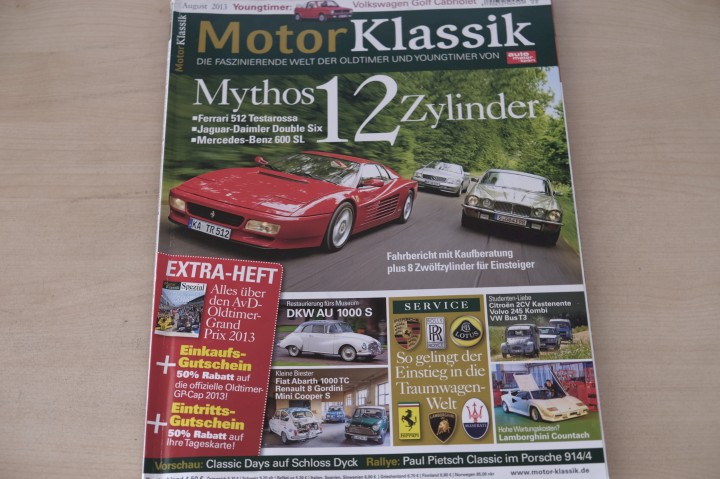 Motor Klassik 08/2013